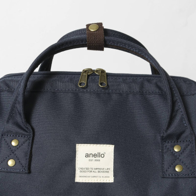 Balo ANELLO 2 sọc cỡ vừa AU-B3052