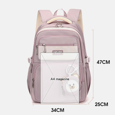 Balo thời trang phong cách Hàn Quốc dày dặn chống thấm nước dùng cho đi học, đi chơi - BEE GEE – BLTT9161