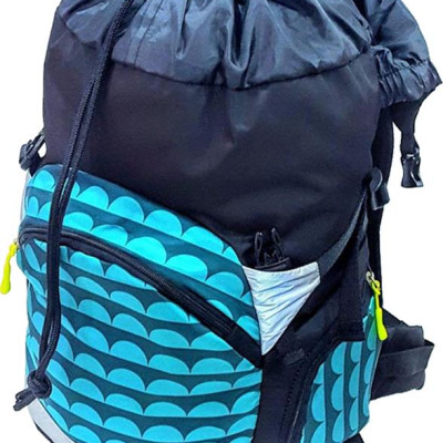 Balo Họa Tiết DL3 NAVICOM (25 x 42 cm) - Xanh Đen