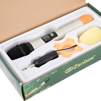 Micro không dây Zenbos MZ-358 cao cấp Karaoke (Hàng Chính Hãng)