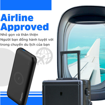 [ Hàng Chính Hãng ] Pin sạc dự phòng không dây Energizer QE10009PQ 10000mAh - Sạc Nhanh PD - BH 12 tháng