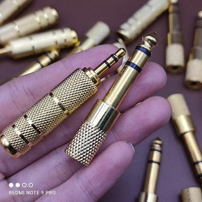 Đầu Jack Chuyển 6.5mm Sang 3.5mm I Đầu Jack Chuyển 3.5mm Sang 6.5mm (Đầu Chuyển 6 Ly Sang 3.5 Ly)