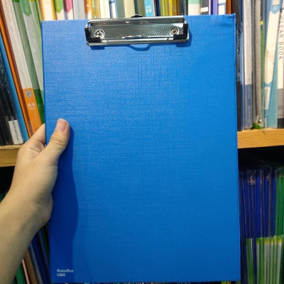 Bìa Trình Ký Đơn A4 si FO-CB02 - Xanh Navy