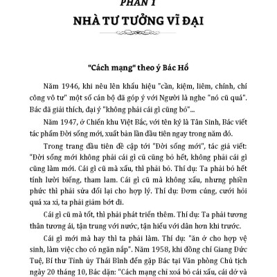 Hồ Chí Minh Gương Sáng Cho Muôn Đời - Biểu Tượng Của Nhân Cách, Đạo Đức Và Lý Tưởng Cao Cả Nhất 