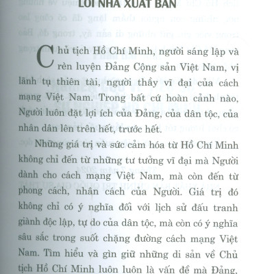 Bông Sen Trắng Giữa Lòng Hà Nội (Sách về Chủ tịch Hồ Chí Minh)