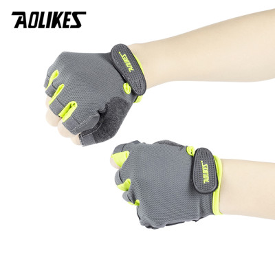 Găng tay thể thao hở ngón Nam - Nữ  hãng Aolikes AL112
