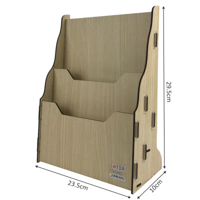 Kệ gỗ 2 ngăn Enter KG402 A4 lắp ráp