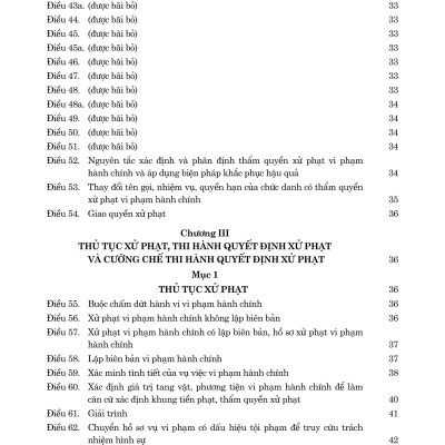 Luật Xử lý vi phạm hành chính (sửa đổi, bổ sung năm 2025) và các văn bản hướng dẫn thi hành