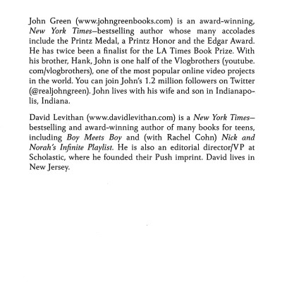 Will Grayson, Will Grayson