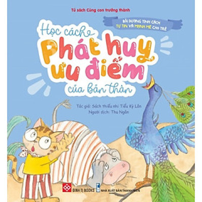 Sách - Bồi Dưỡng Tính Cách Tự Tin Và Mạnh Mẽ Cho Trẻ (Cho Trẻ 3 - 6 Tuổi) - Đinh Tị Books