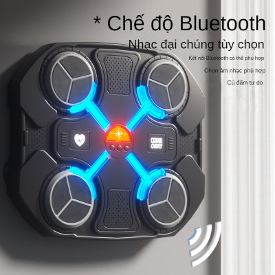 Máy Đấm Bốc Theo Nhạc, Máy Tập Boxing Giúp Bé Có Kết Nối Bluetooth, Đồ Chơi Tăng Thể Lực Cho Bé