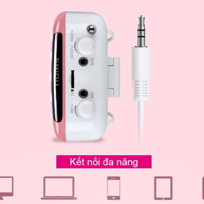 Loa kèm Mic trợ giảng Shidu mini chuyên nghiệp (bản ko dây) - Hàng nhập khẩu