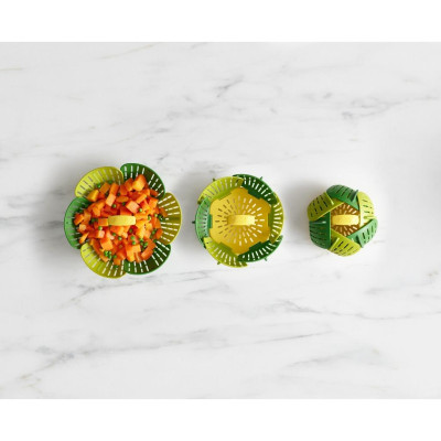 Vỉ hấp gấp gọn Joseph Joseph Duo (Green) - 006223