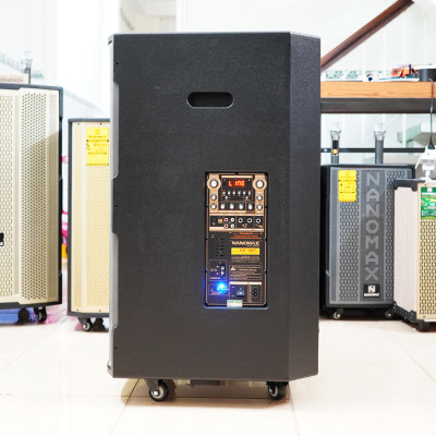 Loa Kéo Công Suất Lớn Nanomax SK-18F5 Bass 5 Tấc 50cm Công Suất 1150w Karaoke Bluetooth Lưới Xám Siêu Công Nghệ 2022 Hàng Chính Hãng