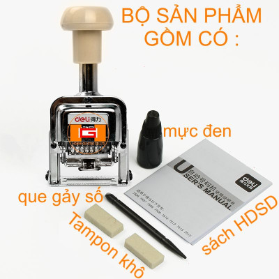 Dấu Nhảy 7 Số Deli 7507 