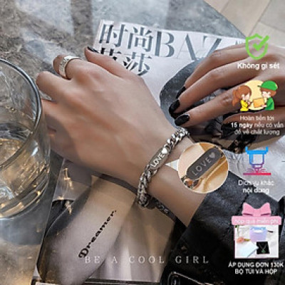 【Khắc tên ghi chú】Vòng Cổ Nam - Dây chuyền nam nữ mặt trơn, Vòng tay nam nữ