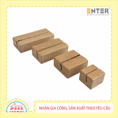 Đế gỗ Enter FG-09 30x30x25mm