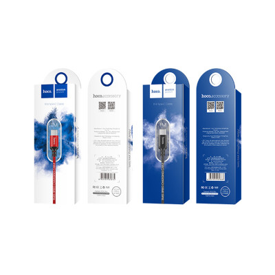 Cáp sạc Type C Hoco X14 dây dù Chính hãng Siêu Bền, Sạc nhanh tối đa 2.4A, Chống rối, Chống đứt - Hàng chính hãng