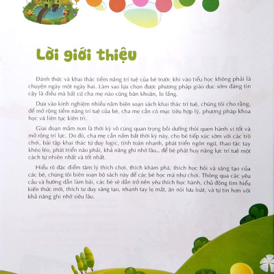 Đánh Thức Tiềm Năng Trí Tuệ - Nhớ Lâu Hiểu Sâu (4-5 Tuổi)