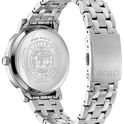 Đồng Hồ Nam Citizen Dây Thép Không Gỉ BM7460-88E - Mặt Đen