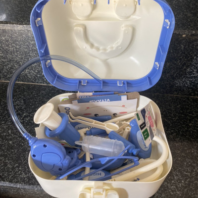 Bộ Đồ chơi bác sĩ cho bé trai gái cao cấp, mô phỏng thiết bị y tế thật