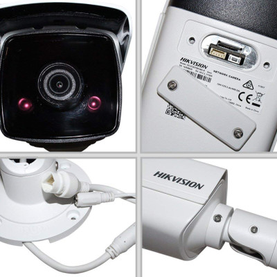 Camera IP Thân Ống Hồng Ngoại 3.0 Megapixel Hikvision DS-2CD2T35FWD-I8 - Hàng Chính Hãng