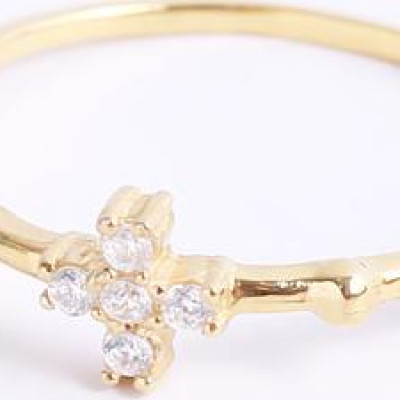 Nhẫn nữ bạc đẹp thánh giá HCM Gix Jewel N22