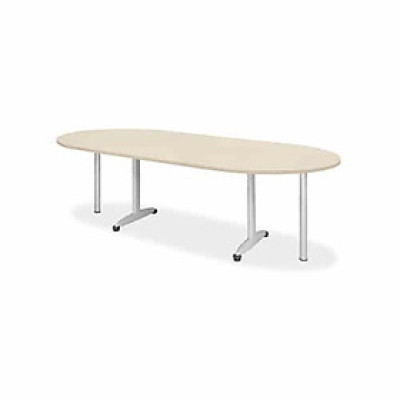 Bàn họp văn phòng chân sắt Juno Sofa NT 190 kiểu oval BH24-CS 240 x 120 x 75 cm