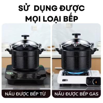 NỒI ÁP XUẤT NẤU BẾP GAS 5L HẦM NẤU MỌI THỨ ĐA NĂNG