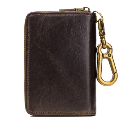 Ví nam đựng tiền đựng chìa khóa đựng thẻ đa năng 100% da bò thật cao cấp phong cách mới