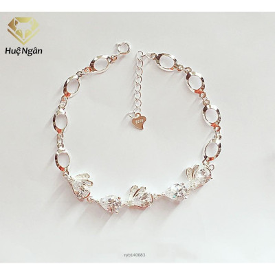 Lắc tay bạc Ý 925 Huệ Ngân - Đom đóm RYB140083