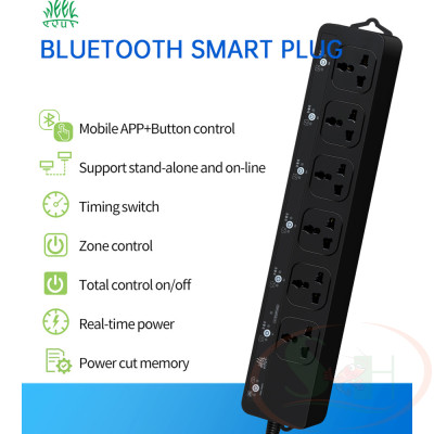 Ổ cắm Week Aqua Smart Plug hẹn giờ timer bluetooth wifi thông minh bể thủy sinh cá tép cảnh