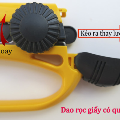 DAO RỌC GIẤY CÓ QUAI KDS L-30