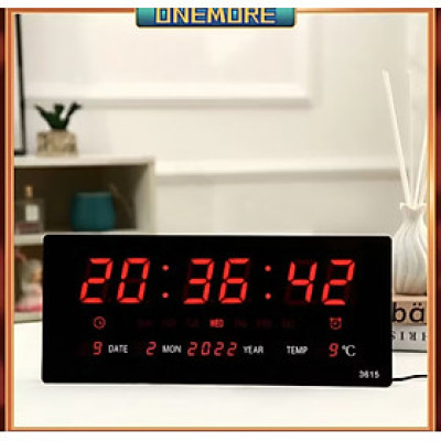ĐỒNG HỒ LED TREO TƯỜNG BÁO GIỜ NHIỆT ĐỘ NGÀY THÁNG NĂM THỨ CỰC ĐẸP 