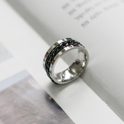 Nhẫn Nam Nữ Khui Bia Titan Khui Bia Tiện Lợi, Chuỗi Xích Đẹp Mắt, Siêu Cứng, Êm Tay