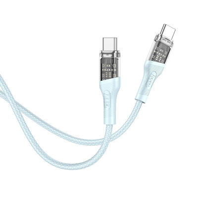 Cáp sạc nhanh 60W typeC-typeC truyền dữ liệu, đường truyền ổn định dây dài 1.2m - Hàng chính hãng