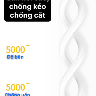 Dây sạc 3A LI-TOP LX33 chân Type C (Túi), dòng điện 3A, Kim Ánh cho dùng thử 30 ngày, hàng chính hãng