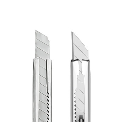 Combo 20 dao rọc giấy kim loại - Dao rọc giấy, dao cắt giấy 30 độ chống gỉ và chịu lực cao 