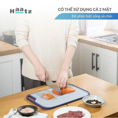 Bộ 3 Thớt Kháng Khuẩn Cao Cấp Haatz CIM296 - 3 Thớt Đa Năng Chính Hãng - Bảo Hành 24 Tháng