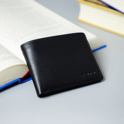 Ví nam da bò Trita ( Thời trang nam dáng ngang - Ví da RVN002 )