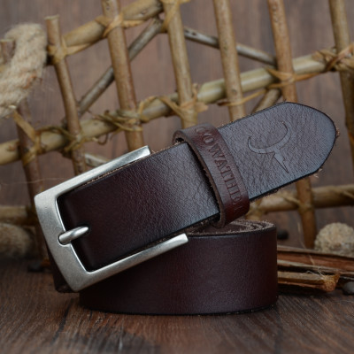 Thắt Lưng Da Bò Chính hãng COWATHER XF018 Nâu