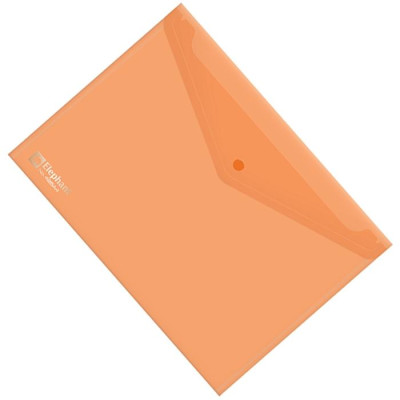 Bìa Nút Nhựa Elephant 425A4 - Màu Cam