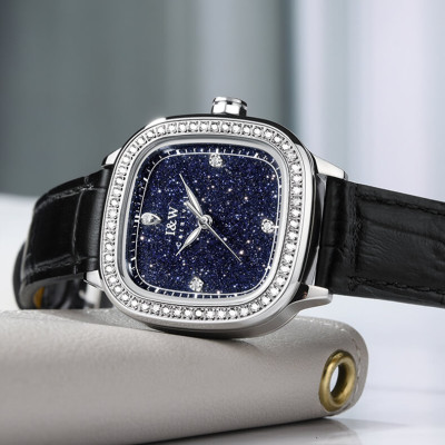 Đồng hồ nữ chính hãng I&W CARNIVAL IW632L-1 Kính sapphire ,chống xước ,Chống nước 30m ,Bảo hành 24 tháng,Máy điện tử(Pin),dây da cao cấp, thiết kế đơn giản dễ đeo