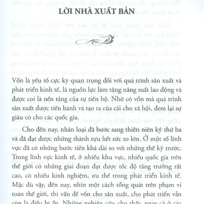 BÍ ẨN CỦA VỐN - Vì Sao Chủ Nghĩa Tư Bản Thành Công Ở Phương Tây Và Thất Bại Ở Mọi Nơi Khác (Xuất bản lần thứ tư)