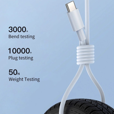 Cáp Sạc nhanh Wiwu Youpin Series G103 USB C sang Type C 60W kết nối các thiết bị hỗ trợ USB Type, truyền dữ liệu tốc độ cao - Hàng chính hãng