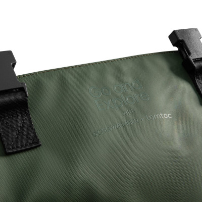 Balo Tomtoc (Usa) Slash Flip Rucksack 18L For Laptop 16″ Green - T64M1T1GC / A64E1