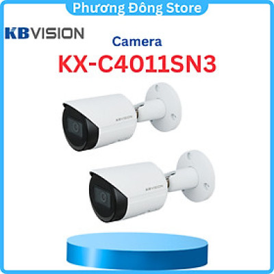 Camera IP hồng ngoại 4.0 Megapixel KBVISION KX-C4011SN3 - Hàng Chính Hãng