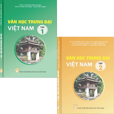 Sách - Giáo Trình Văn Học Trung Đại Việt Nam - Tập 1 + 2
