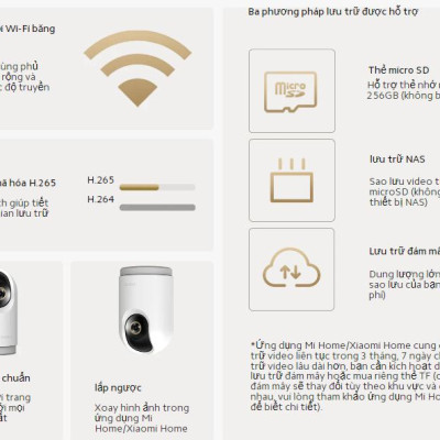 Camera giám sát Xiaomi C500 Pro 5MP Bản Quốc Tế - Hàng Chính Hãng