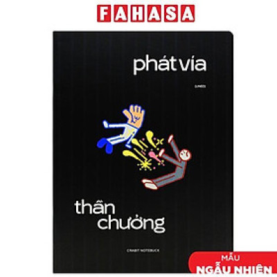 Tập Trộm Vía Phát Vía - Kẻ Ngang - 120 Trang 70gsm - Crabit Notebuck 1665 (Mẫu Bìa Giao Ngẫu Nhiên)